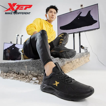 Xtep Men's Running Shoes Lightweight Surface Training Comfortable Breathable Jogging Stability Outdoor Shoes 879419110032