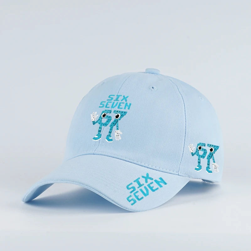 Retro '67 rajzfilm mintás baseball sapka – Állítható, lapos karimájú sapka – Unisex utcai divat, hip-hop napellenző sapka – Dad Hat