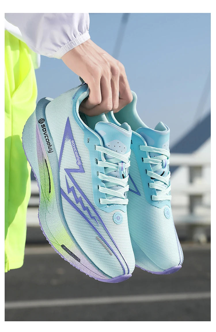 Running Shoes Carbon Plate Specialty Marathon Men's Sports Breathable Lightweight Women's Comfortable Athletic Non-slip Sneakers