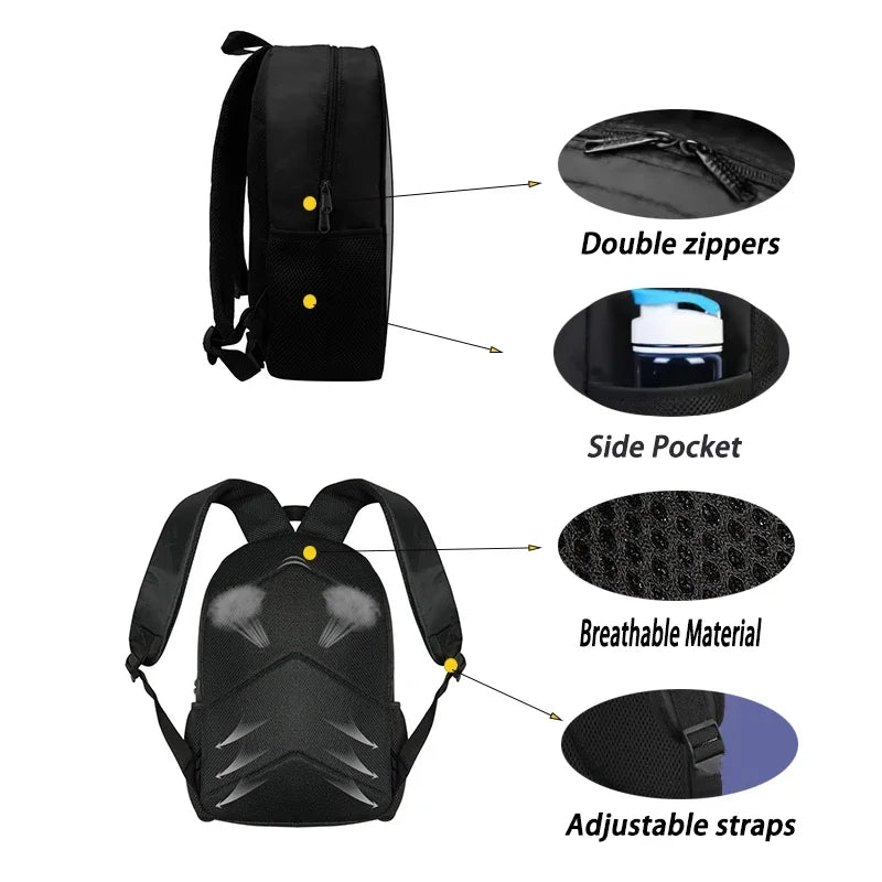 Hot Game Design-F-FortniteS Kid Backpacks Boys and Girls Student Birthday Gift Child School Bags Unisex Camping Durable Rucksack