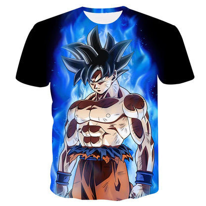 Muške majice Dragon Ball Z majica za dječake dječja odjeća ljetni kratki rukav dječje majice s crtanim motivom gornji dijelovi majica za dječake