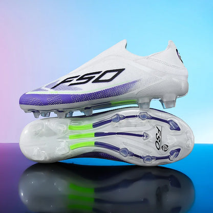 New Men Football Boots Non-Slip Boys Outdoor Hot-selling Soccer Shoes Grass Match Sneakers High-quality Cleats High-top Light