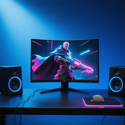 E-YOOSO X-41PRO kabelgebundene Maus, große Gaming-Maus mit RGB-Hintergrundbeleuchtung, 11 programmierbaren Seitentasten, Unterstützung für Computer, PC, Laptop und Mac