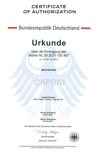CAPONI Nylon Polarized Sunglasses High Quality Acetate Square Flat Design Sun Glasses For Men UV400 Protect Black Shades CP7499