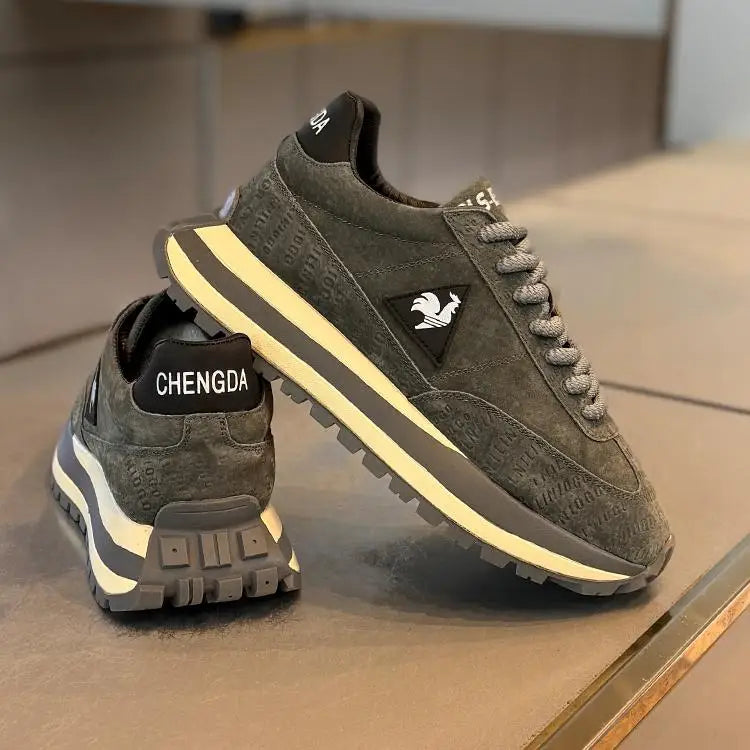 Men's fashion daily casual sports shoes, simple atmosphere, non-slip and wear-resistant high-quality men's running shoes