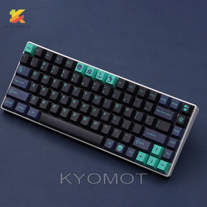KYOMOT GMK Hammerhead Keycaps PBT Dye Sub 148 Keys Cherry Profile Keycap for MX Switch DIY Layout IKBC Filco Mechanical Keyboard