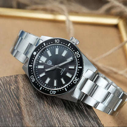 Watchdives WD1965 Luxury Men's Watch VH31 Sweep Second Quartz Movement 38mm Watch Night Light 20Bar Waterproof Watches