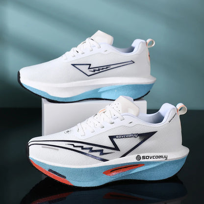 Running Shoes Carbon Plate Specialty Marathon Men's Sports Breathable Lightweight Women's Comfortable Athletic Non-slip Sneakers