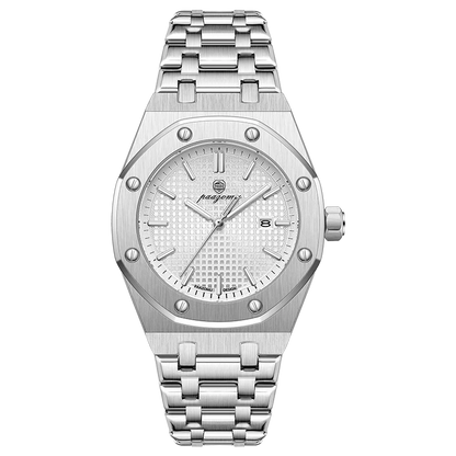 PAAZOMU Luxury Square Man Quartz Watch Waterproof Luminous Date Men's Watch High Quality Stainless Steel Business Men Watches