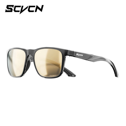 SCVCN Women's Sunglasses 2026 Polarized Men Camping Hiking Driving Glasses Sports UV400 Lenses Y2K Glasses Luxury Eyewear