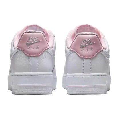 Nike Air Force 1 Low Trendy Pink Velvet Laces Stylish, Unique, Comfortable, Versatile Low-Top Sneakers Women's HV4403-601