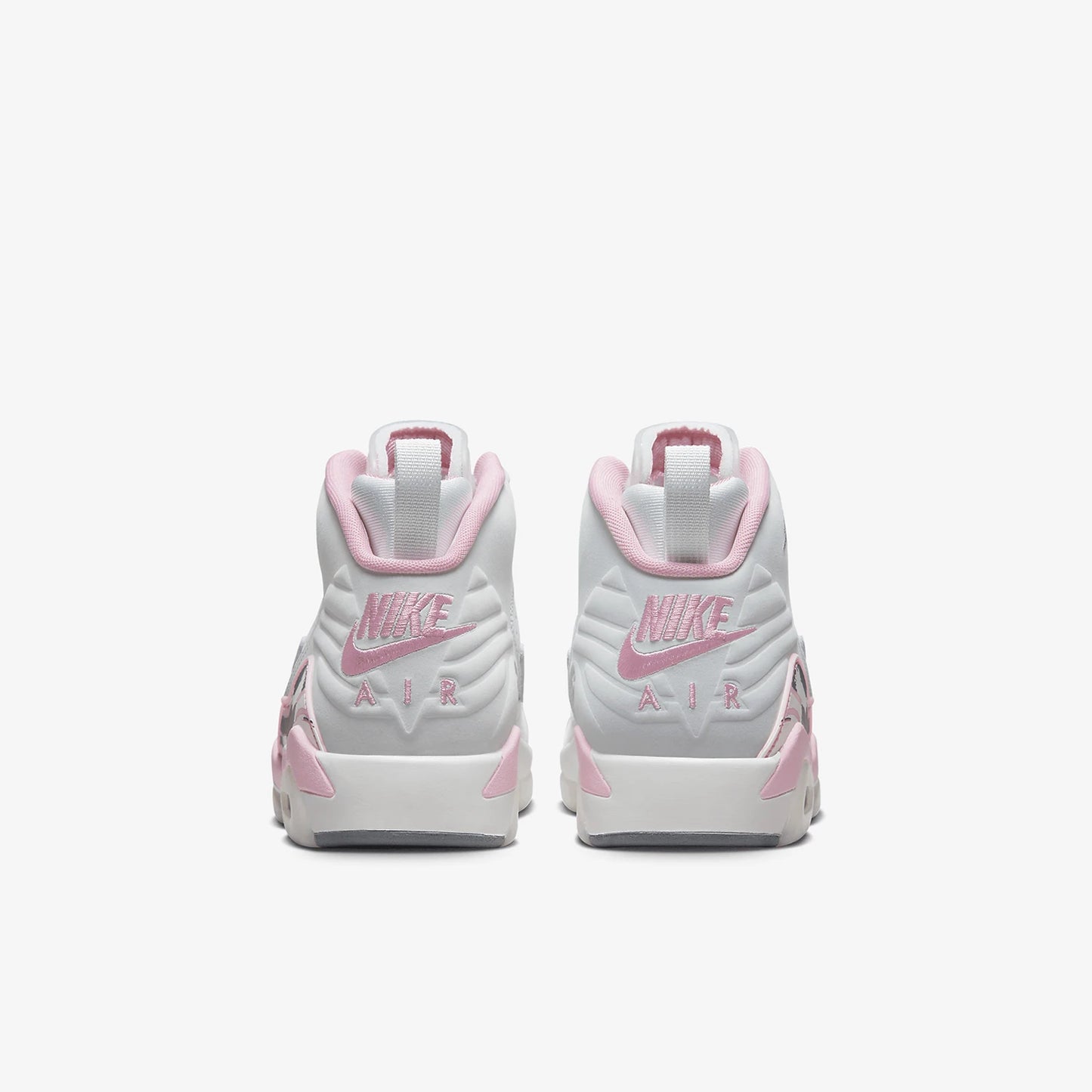 Sapatilhas de basquetebol Nike genuínas JORDAN para mulher, de cano alto, almofadadas, resistentes ao desgaste e práticas FB9019-106