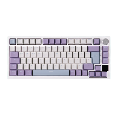 ISO-DE Layout AJAZZ AK820 PRO 75% QWERTZ German Layout Mechanical Keyboard Tri-Modes Wireless Keyboard with TFT Screen NKRO RGB